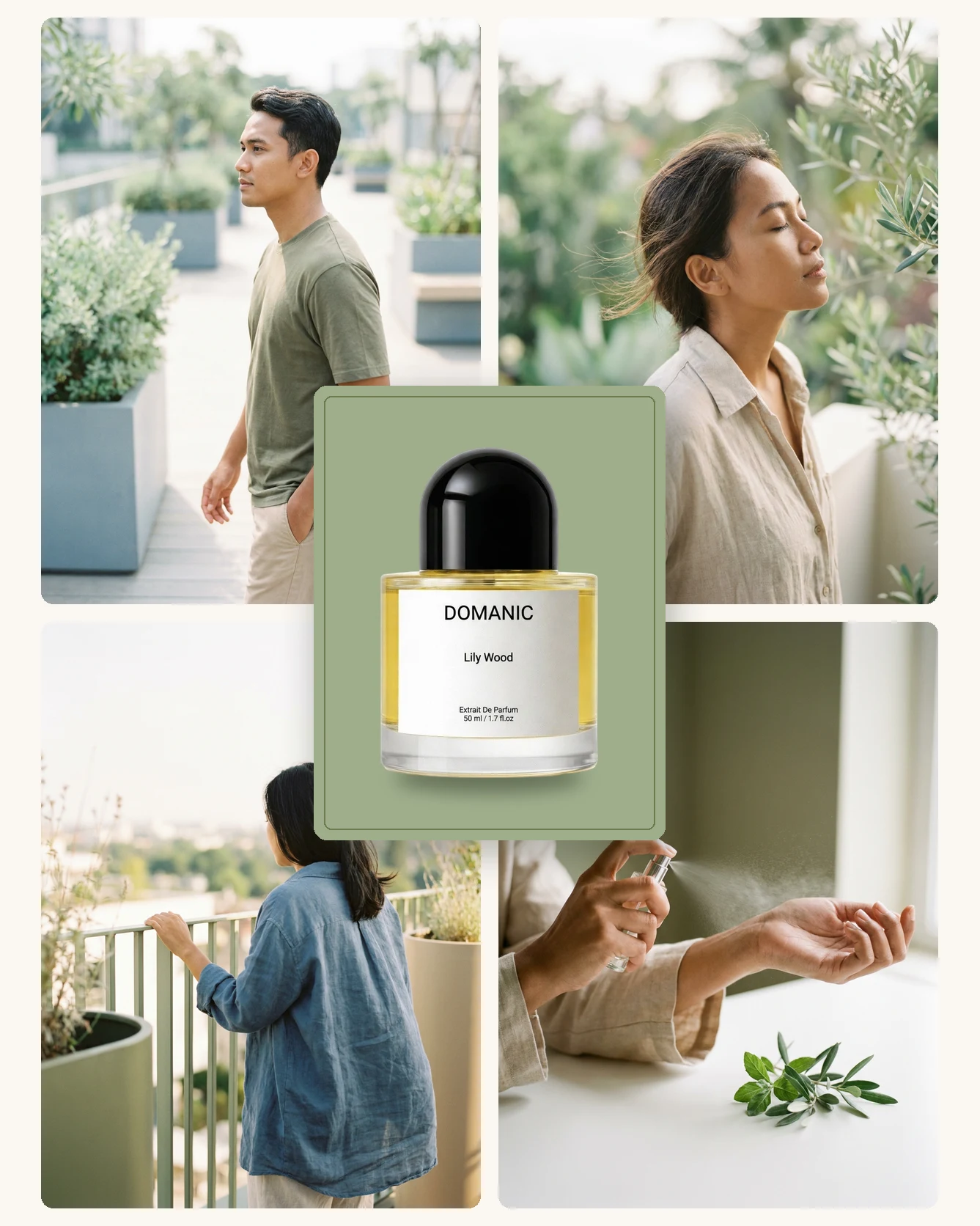 Domanic Lily Wood, extrait de parfum