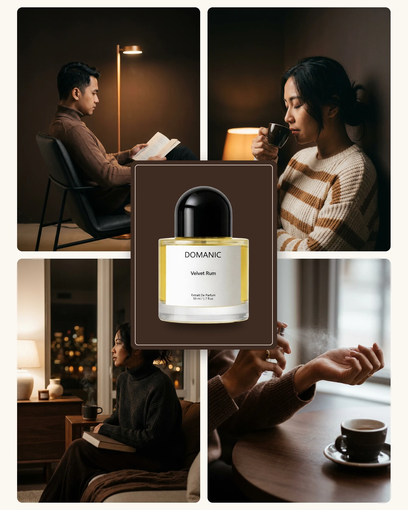 Domanic Velvet Rum, extrait de parfum